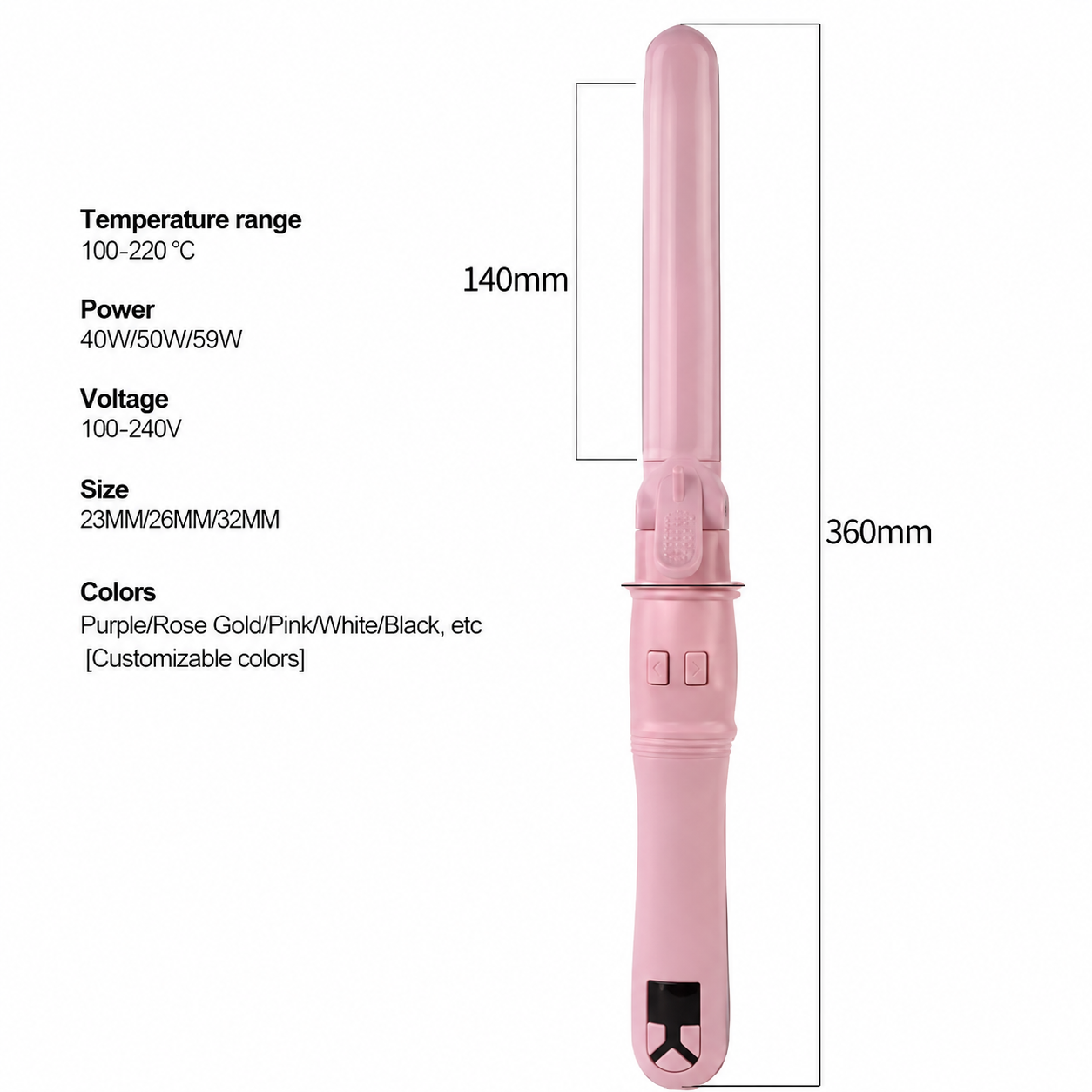 Beachwaver B1 - Pink